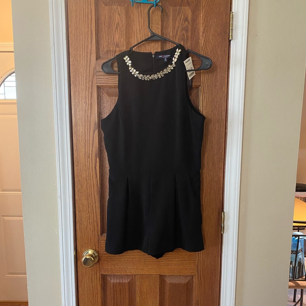 Classy black romper